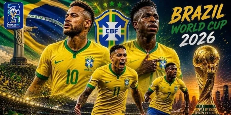Tuyển Brazil sẽ là ứng cử viên nặng ký cho ngôi vị đầu bảng Tuyển Brazil sẽ là ứng cử viên nặng ký cho ngôi vị đầu bảng